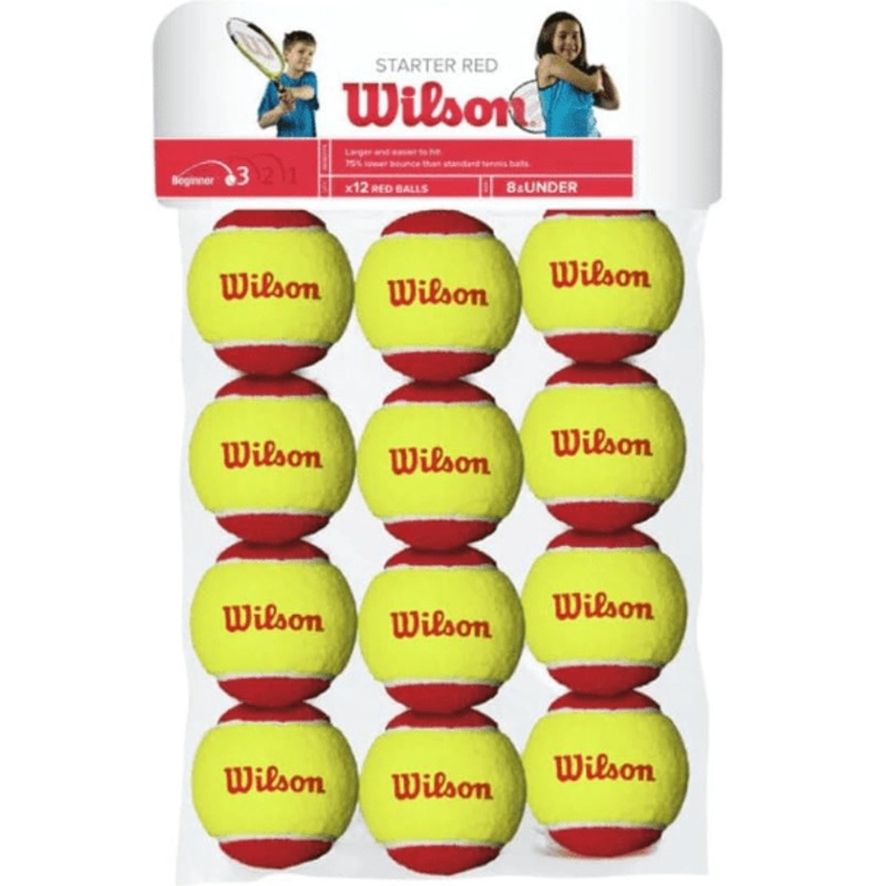 STARTER RED TENNIS BALL 12 PACK