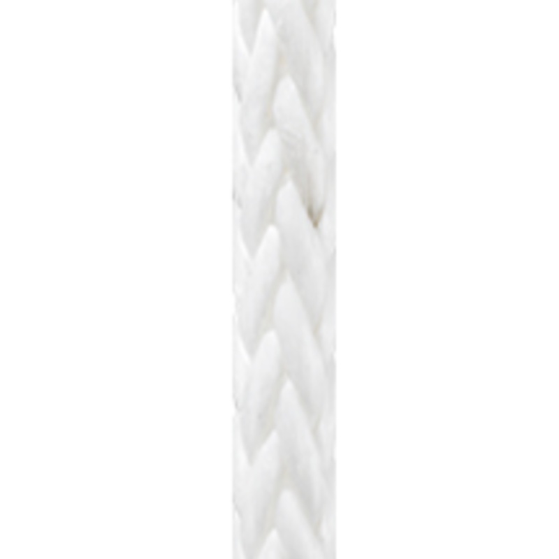 12′ of 3/8 HTS-78 by New England Ropes – White