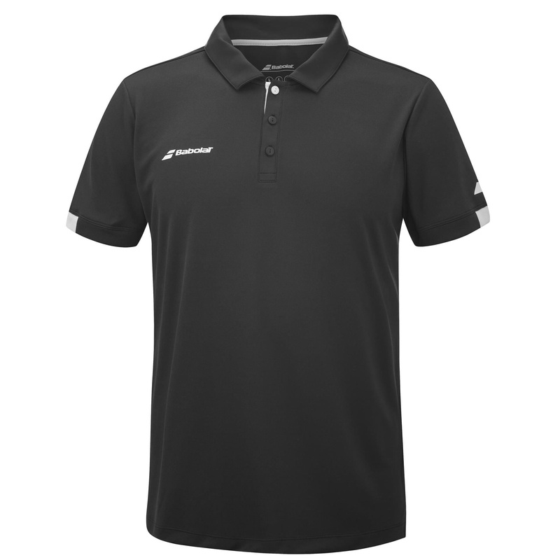 Babolat Play Mens Padel Polo Shirt – Black