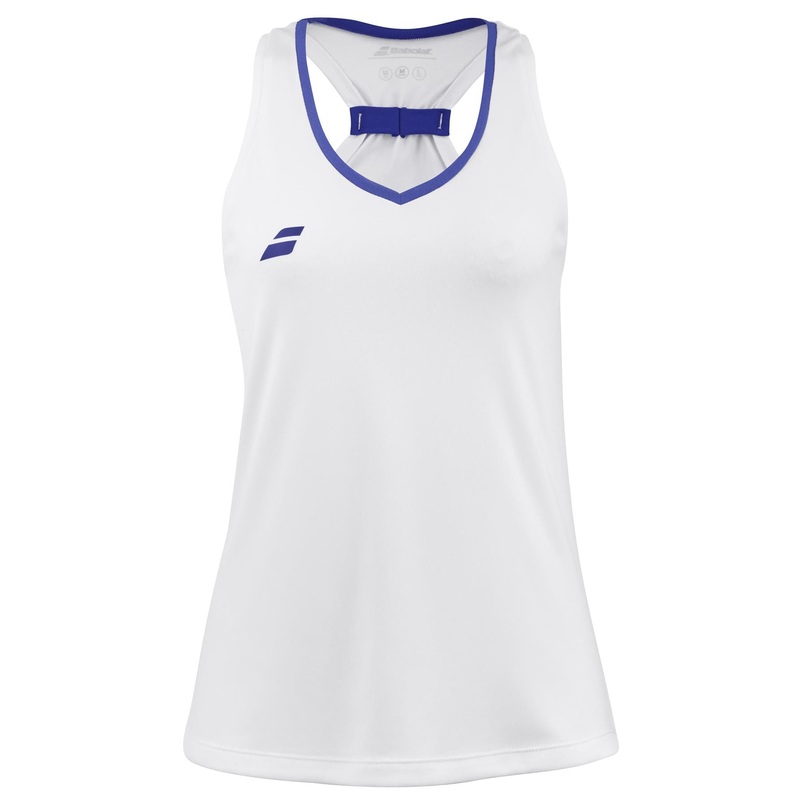 Babolat Play Womens Padel Tank Top – White