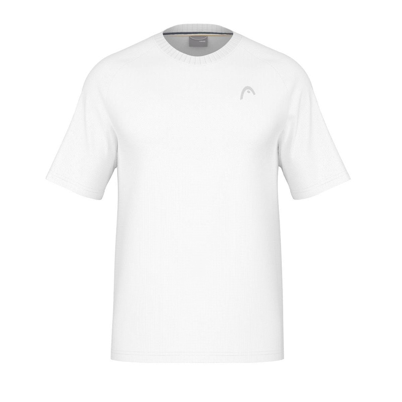 HEAD Perfomance Mens Padel T-Shirt – White