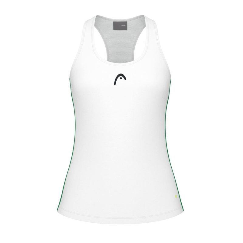 HEAD Spirit Womens Padel Tank Top – White