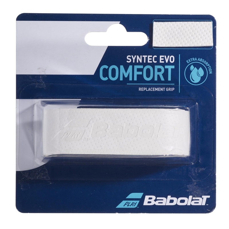 Babolat Syntec Evo X1 Replacement Padel Grip – White