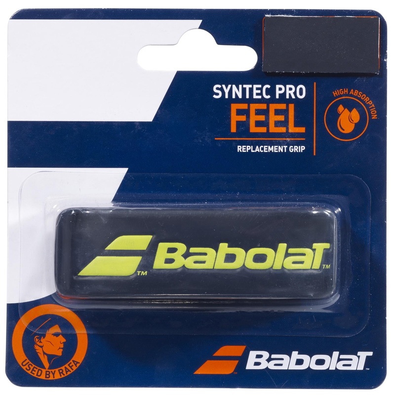 Babolat Syntec Pro X1 Replacement Padel Grip – Black / Yellow