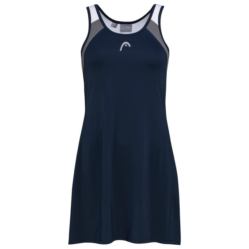 HEAD Womens Club 22 Padel Dress – Dark Blue