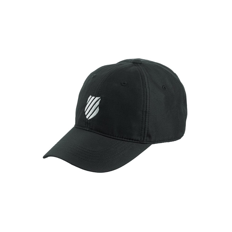 K-Swiss Mens Padel Cap – Black / White