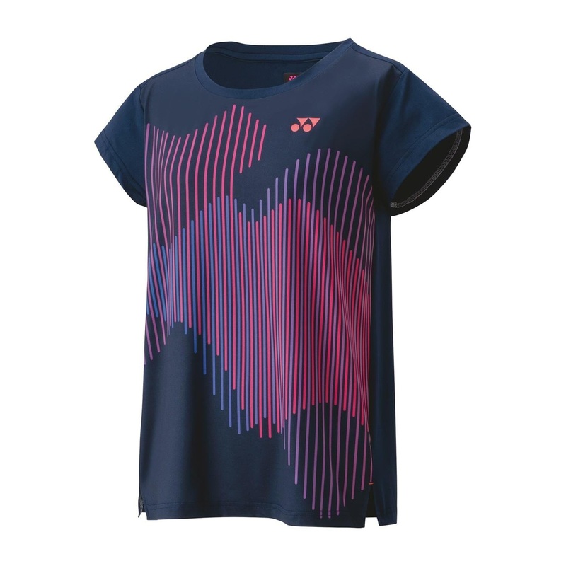 Yonex 20764 Crew Neck Womens Padel T-Shirt – Indigo Marine