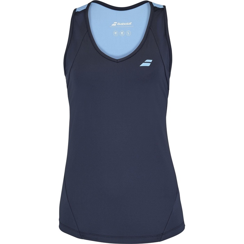 Babolat Drive Womens Padel Tank Top – Blue
