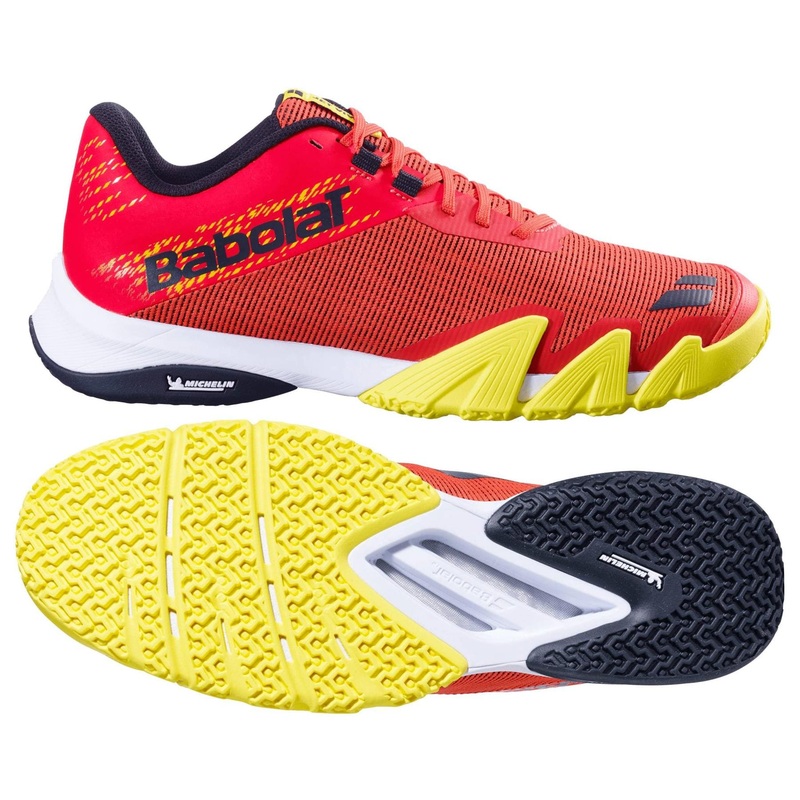Babolat Jet Viva Mens Padel Shoes – Poppy Red