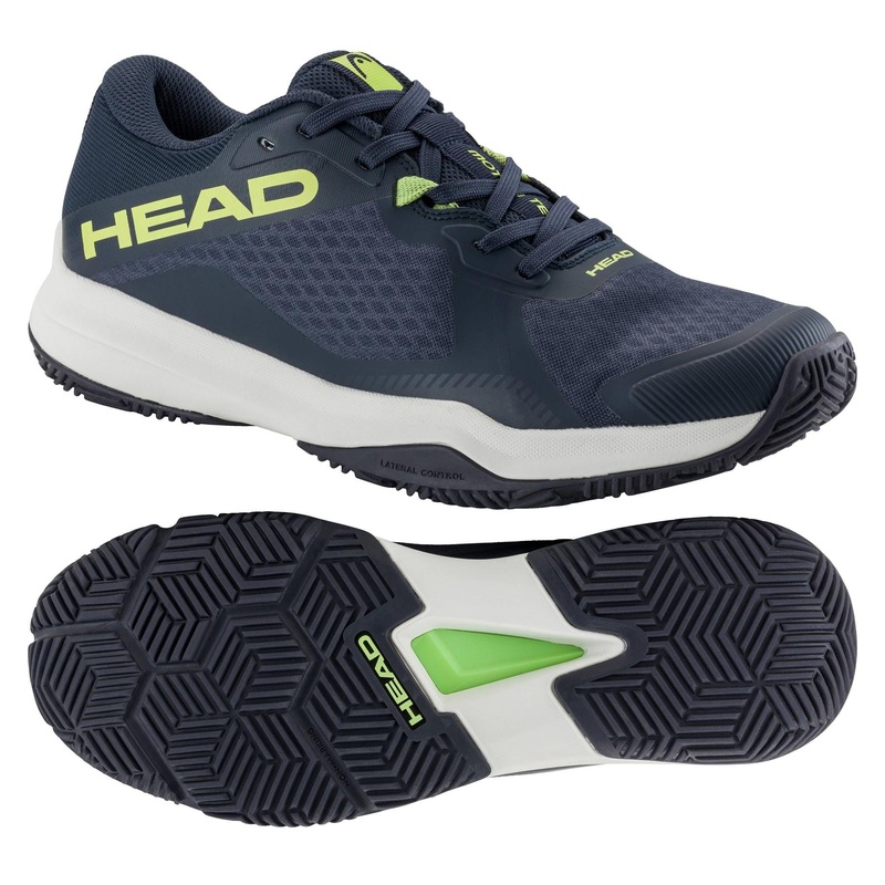 HEAD Motion Team Mens Padel Shoes – Navy / Lime