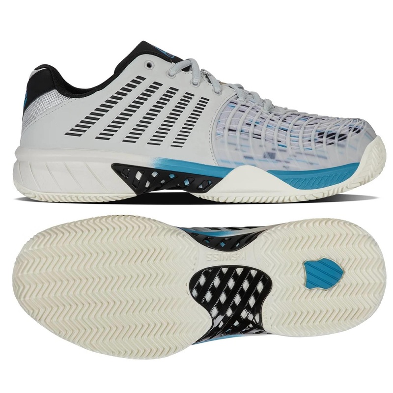 K-Swiss Express Light 3 Mens Padel Shoes – Dawn Blue / Blue Moon / Black