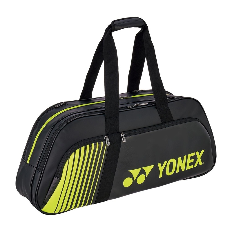 Yonex 82431WEX Active Tournament Padel Bag – Black / Lime