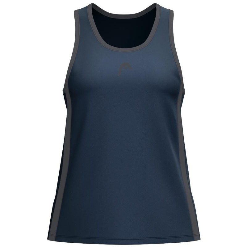 HEAD Club 25 Tech Womens Padel Tank Top – Navy