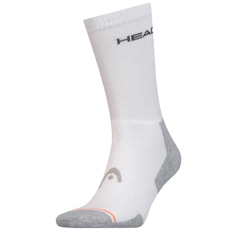HEAD Crew Athletes Padel Socks (1 Pack) – White