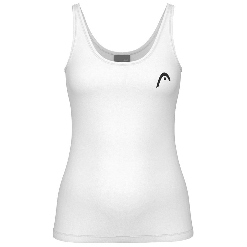 HEAD Spirit II Womens Padel Tank Top – White