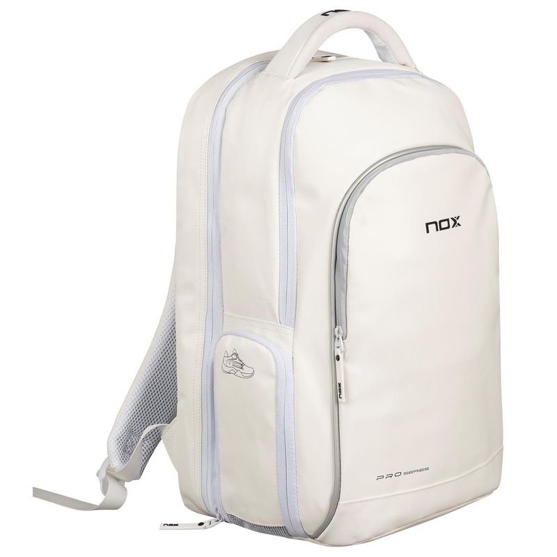 NOX Pro Series Padel Backpack – White