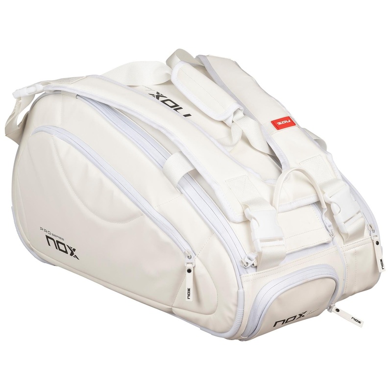 NOX Pro Series Padel Racket Bag – White