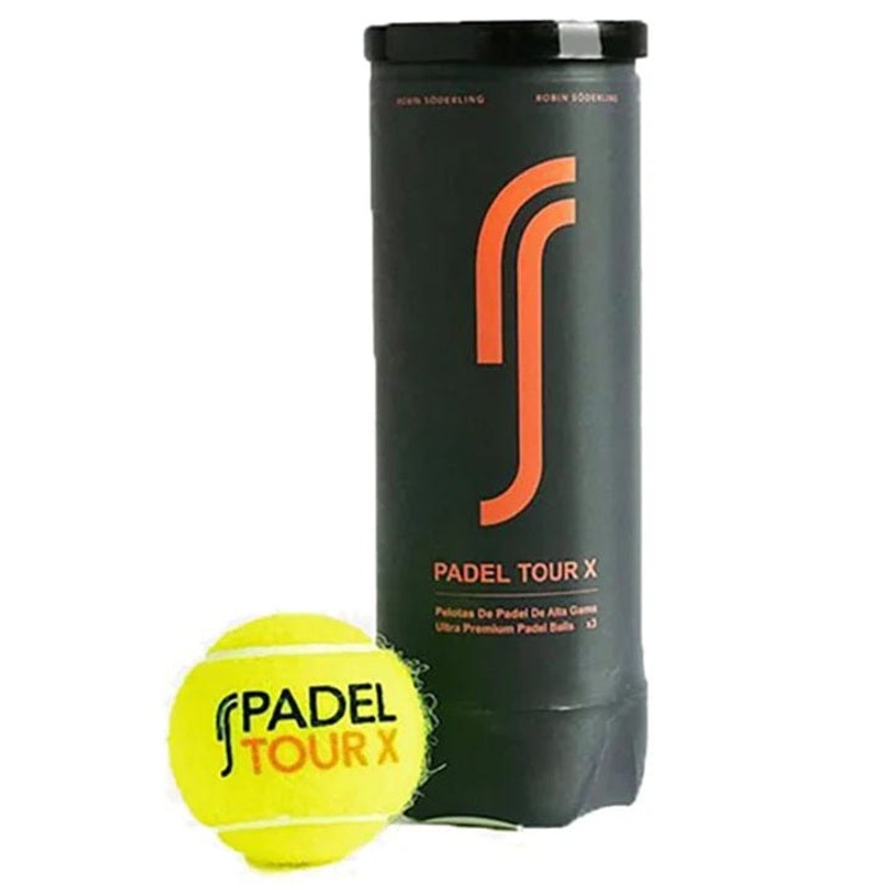 Robin Soderling RS Padel Tour X Padel Balls – 3 Ball Tube