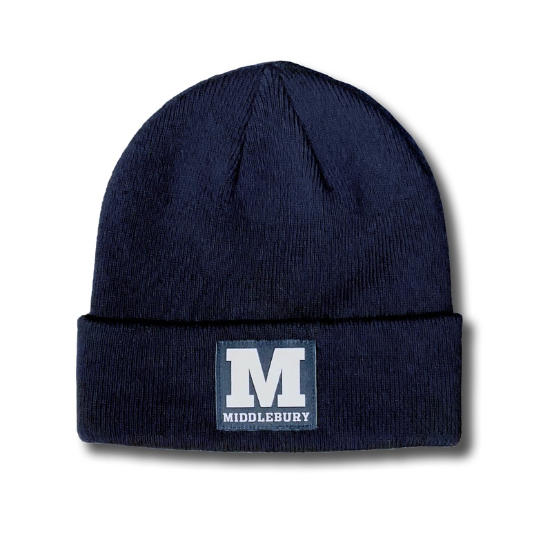 Middlebury Cuff Knit Hat (Navy)