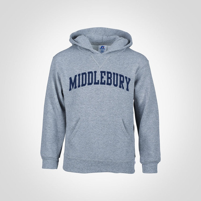 Middlebury Youth Hooded Sweatshirt (grey)