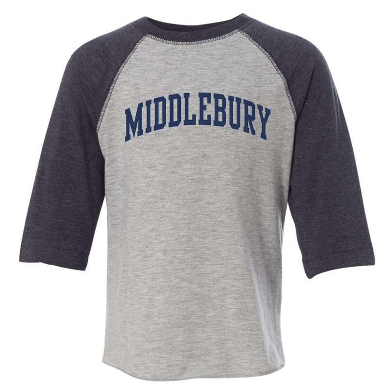 Middlebury Toddler Raglan Shirt