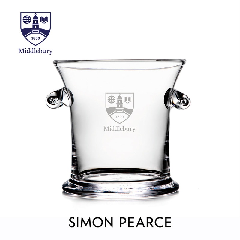 Norwich Large Glass Ice Bucket – Middlebury Shield