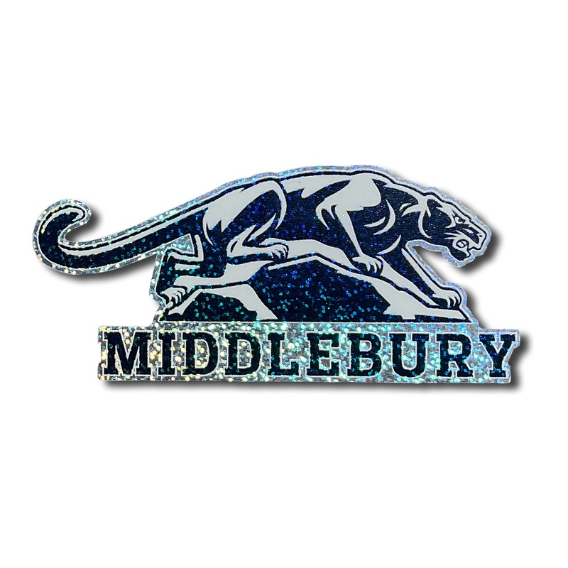 Panther on the Rock Decal – Holographic