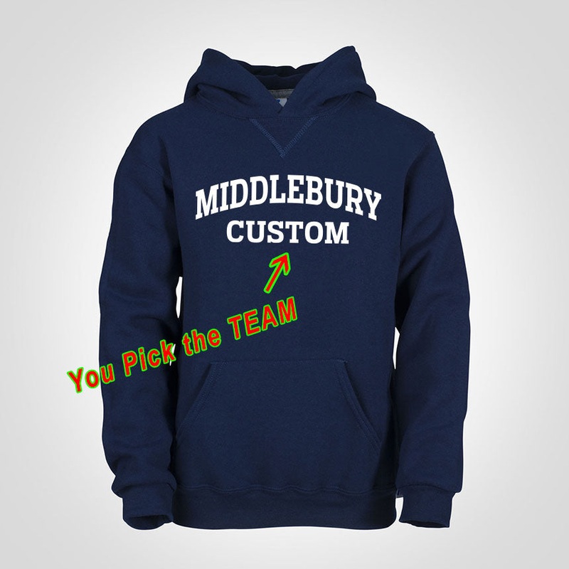 Youth Middlebury CUSTOM Hoody|Youth Small|Youth Medium|Youth Large|Youth XL