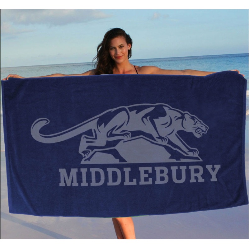 Middlebury Panther Beach Towel