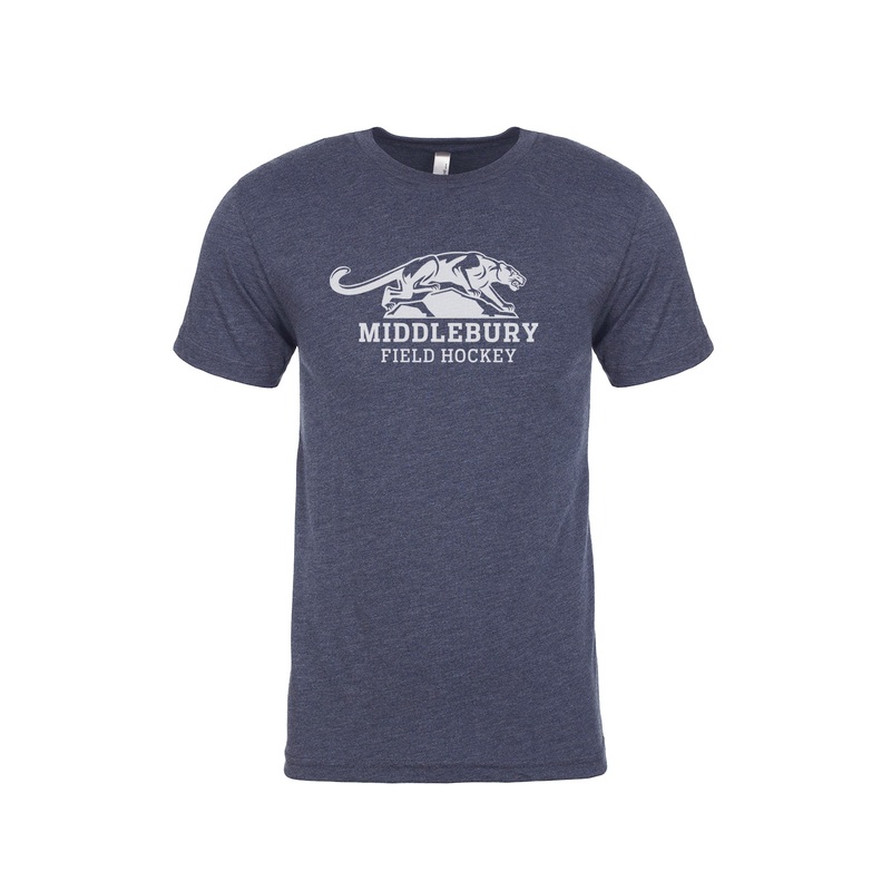 Middlebury Panther Field Hockey T-Shirt (navy-triblend)