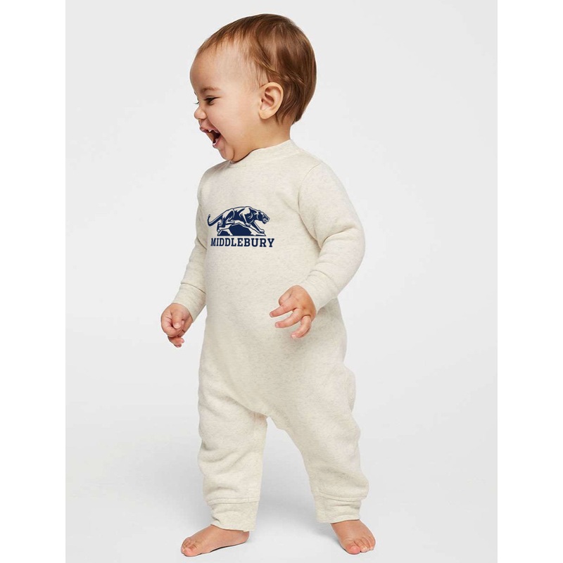 Panther’s Infant Fleece One-Piece