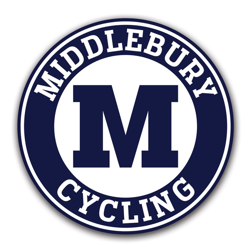 Middlebury Cycling Magnet|5 inch diameter|3 inch diameter