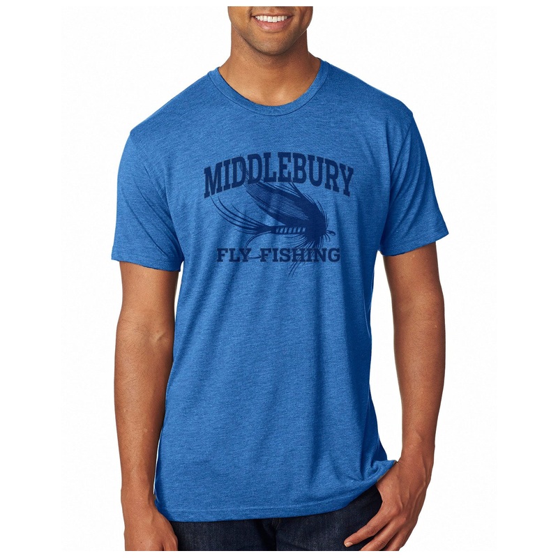 Middlebury Fly Fishing T-Shirt (Vintage Royal)
