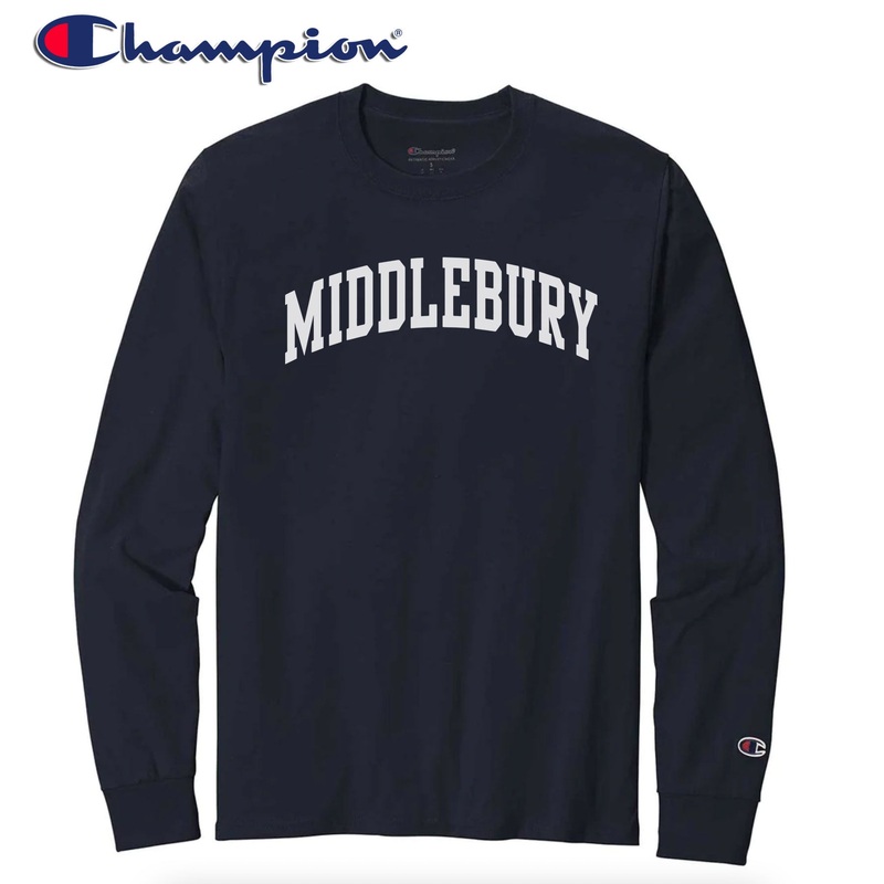 Middlebury Jersey Long Sleeve Tee (navy)