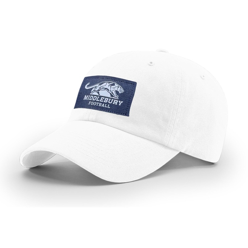 Middlebury Panther Football Hat (White-R55)