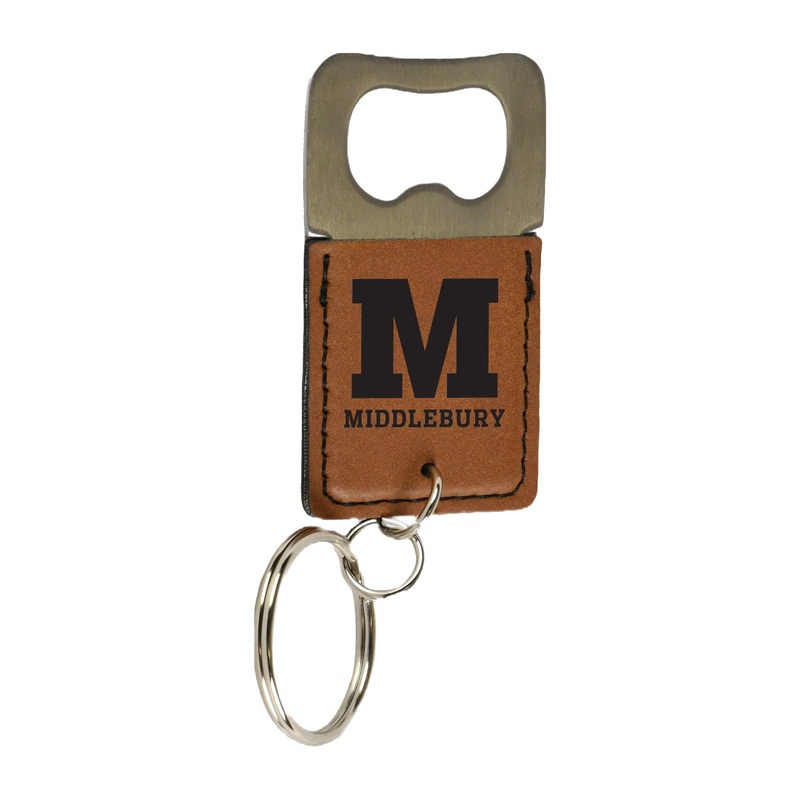 Middlebury Rawhide Keychain/Bottle Opener