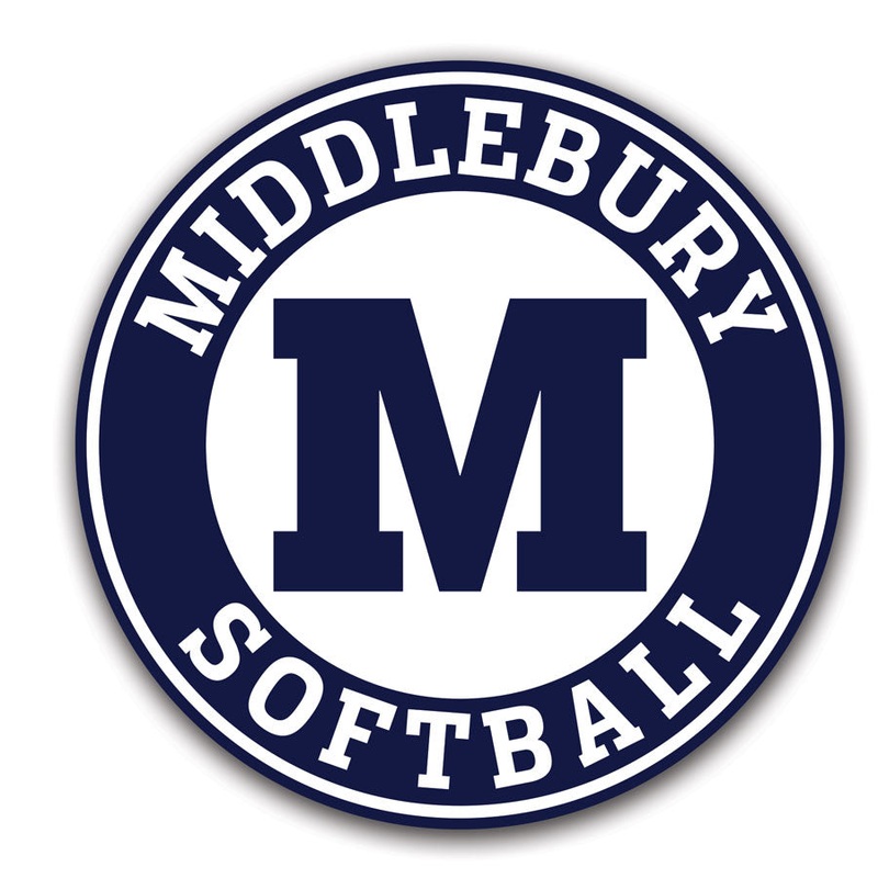 Middlebury Softball Magnet|5 inch diameter|3 inch diameter