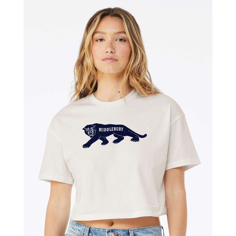Women’s Vintage Panther Crop Tee