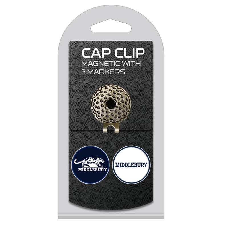 Middlebury Golf Cap Clip & Markers
