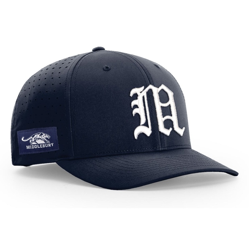 Middlebury Old M Performance Cap (Navy-R632)
