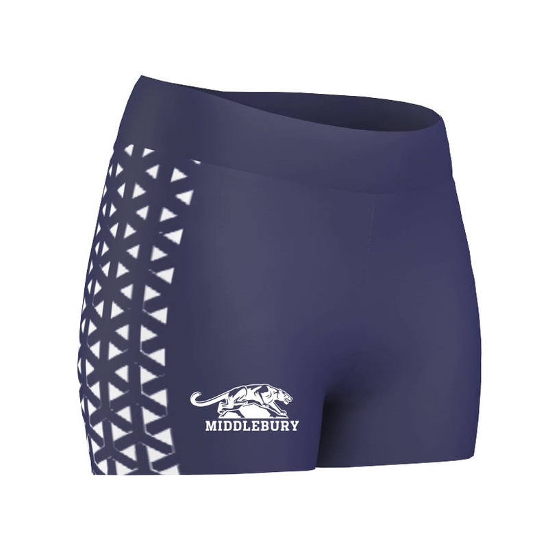Middlebury Panther Women’s Compression Shorts (sublimated)