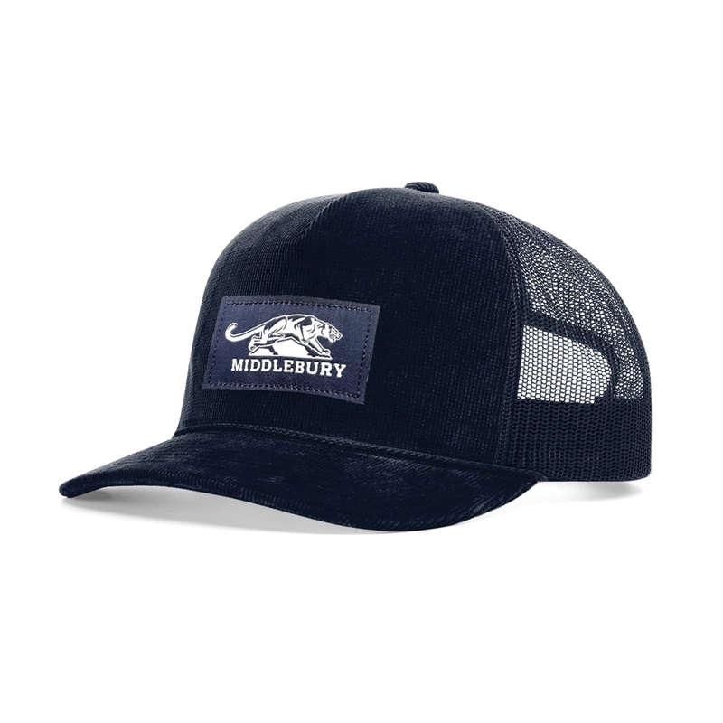 Middlebury Panthers Corudory Trucker Hat (930Navy/Navy)