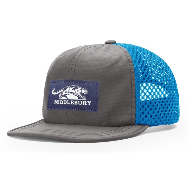 Middlebury Panthers Outdoor Style Hat (Charcoal/Cyan-935)