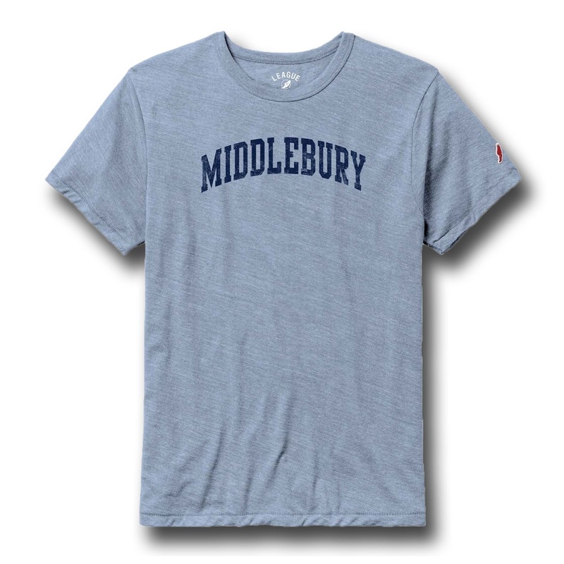 Middlebury Tri-Blend T-Shirt (Heather-Riviera)