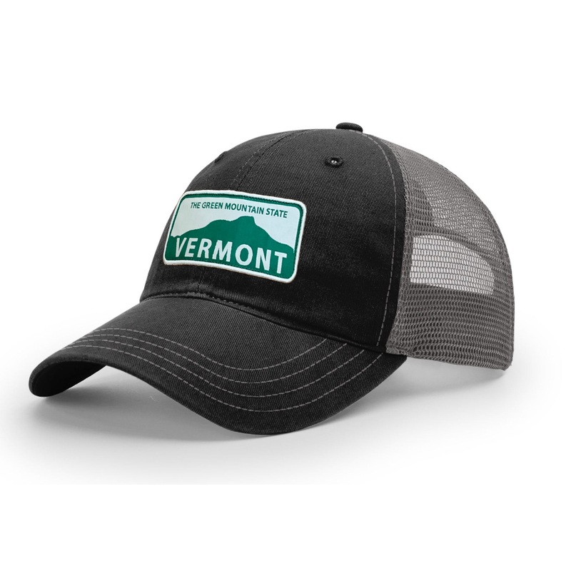 Vermont Green Mountains Hat (Black/Charcoal)
