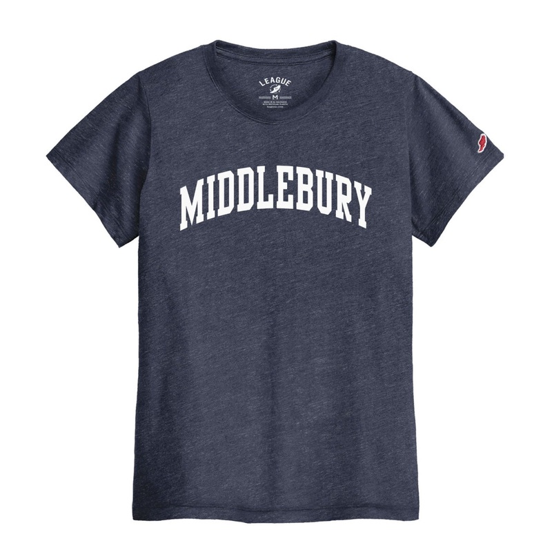 Women’s Middlebury Classic T-Shirt (TriBlend – Heather Navy)