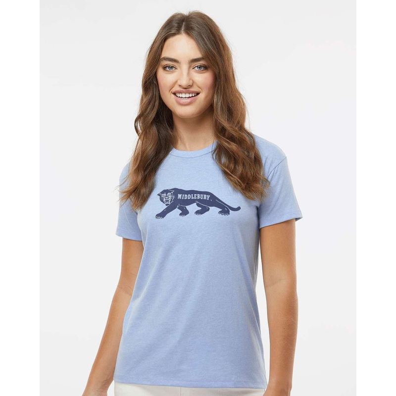 Women’s Vintage Panther T-Shirt (Heather Columbia Blue)