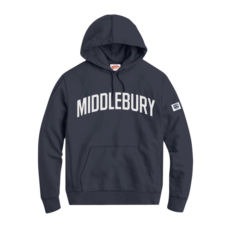 Middlebury Hampton Style Hoodie in Navy