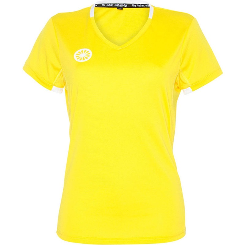 The Indian Maharadja Shirt Girls Tech Tee Yellow