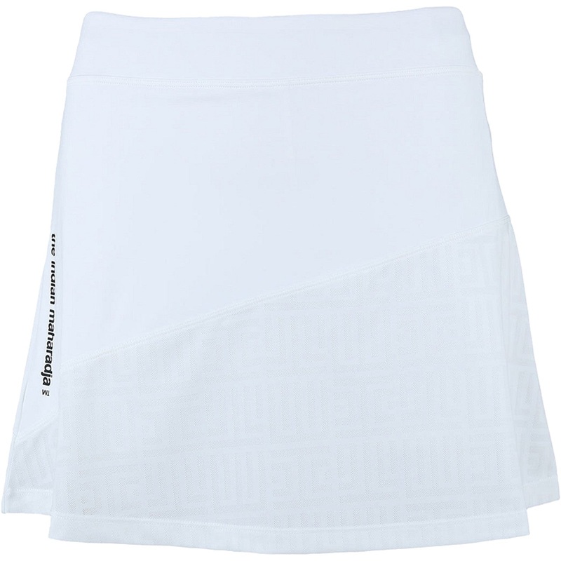 The Indian Maharadja Skirt Kadiri Jacquard White
